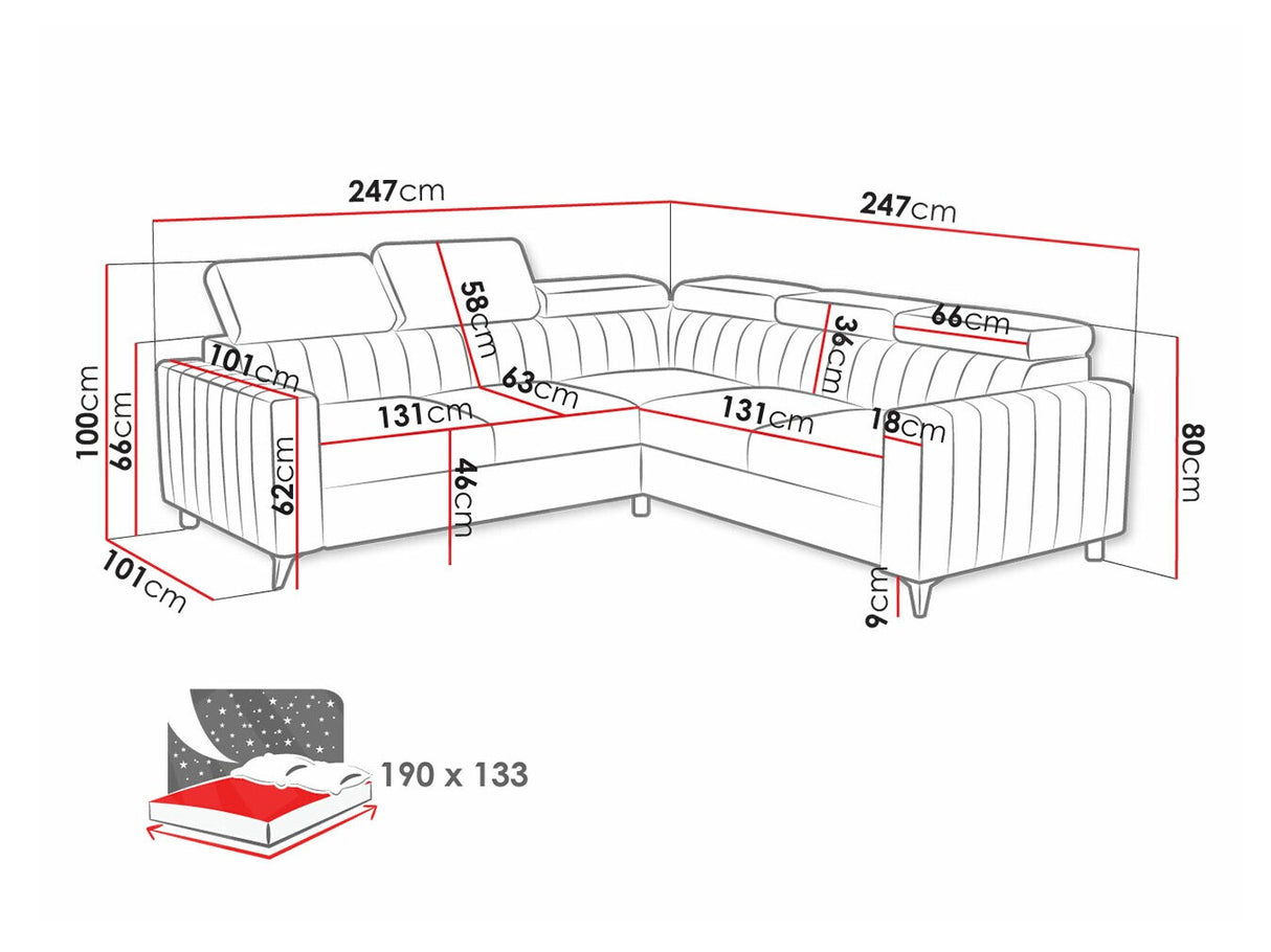 Stūra dīvāns 498756