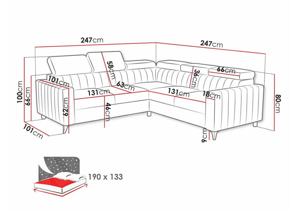 Stūra dīvāns 498756