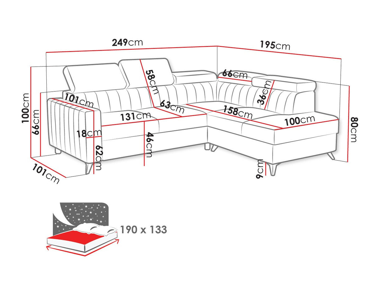 Stūra dīvāns 498768