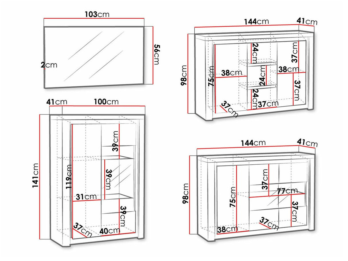 Viesistabas komplekts 339704