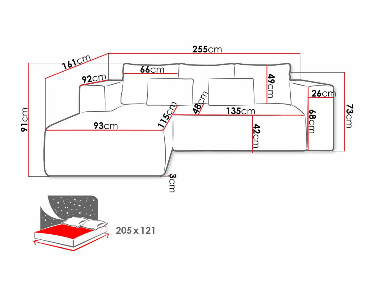 Stūra dīvāns 502993