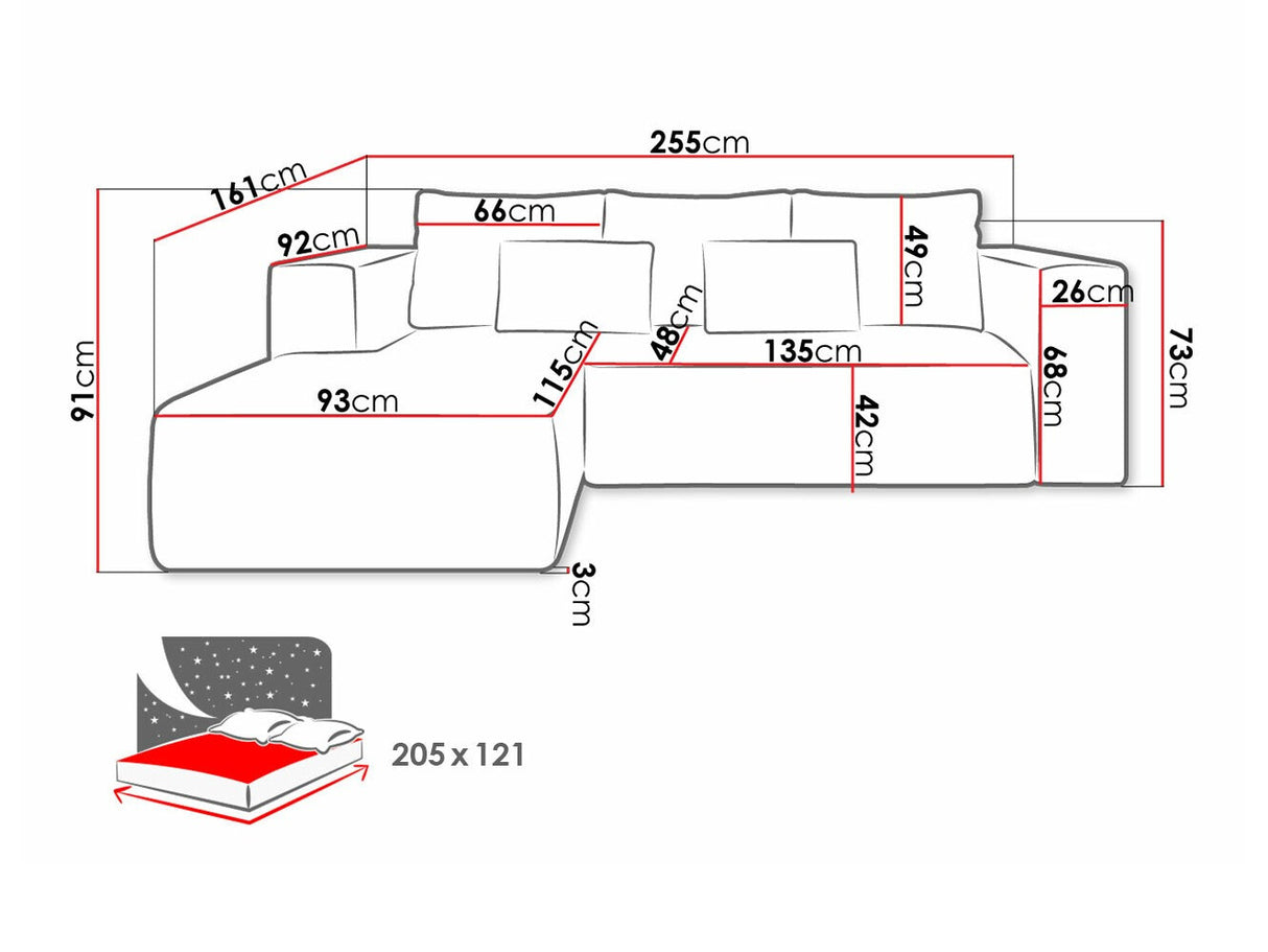 Stūra dīvāns 502993