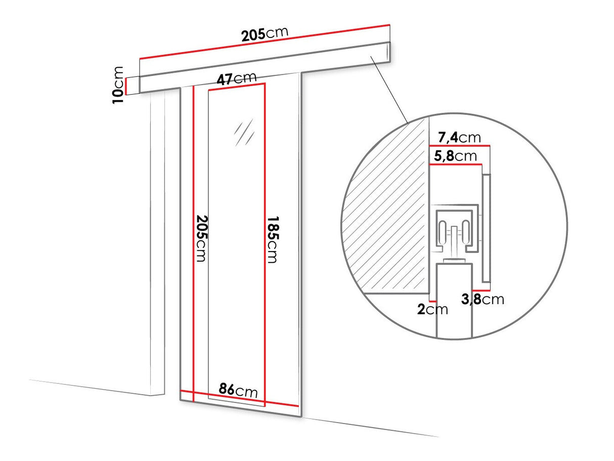Bīdāmās durvis 504245