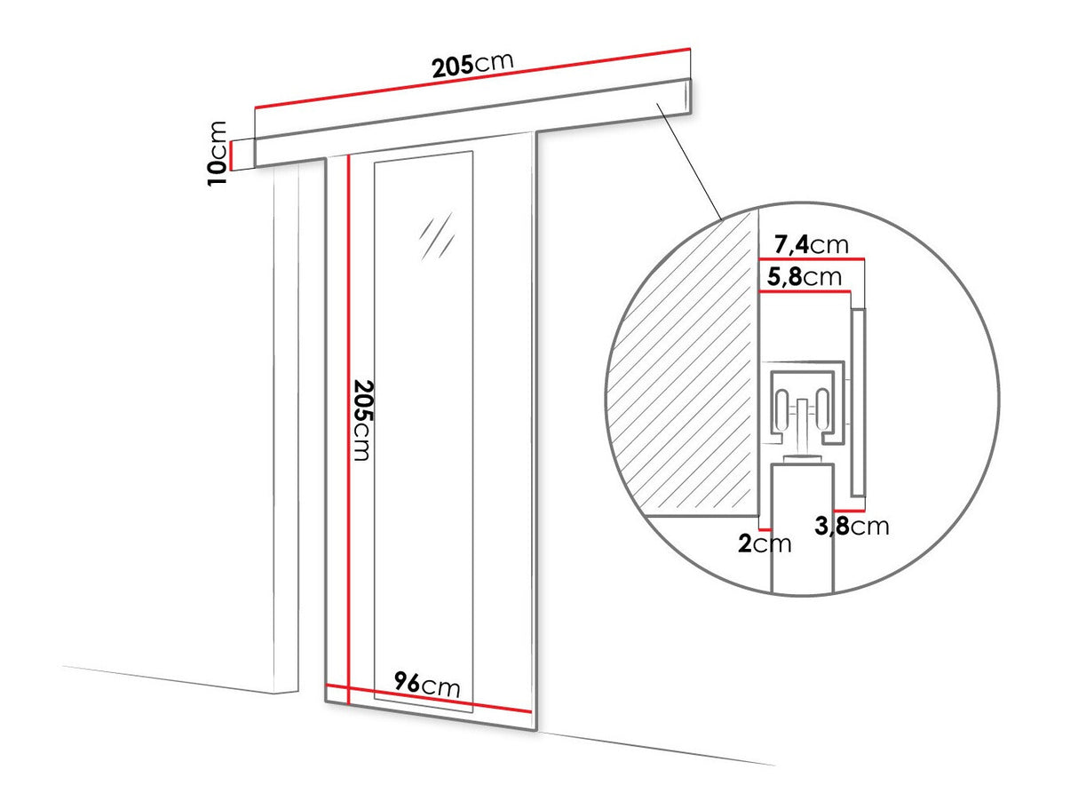 Bīdāmās durvis 504367