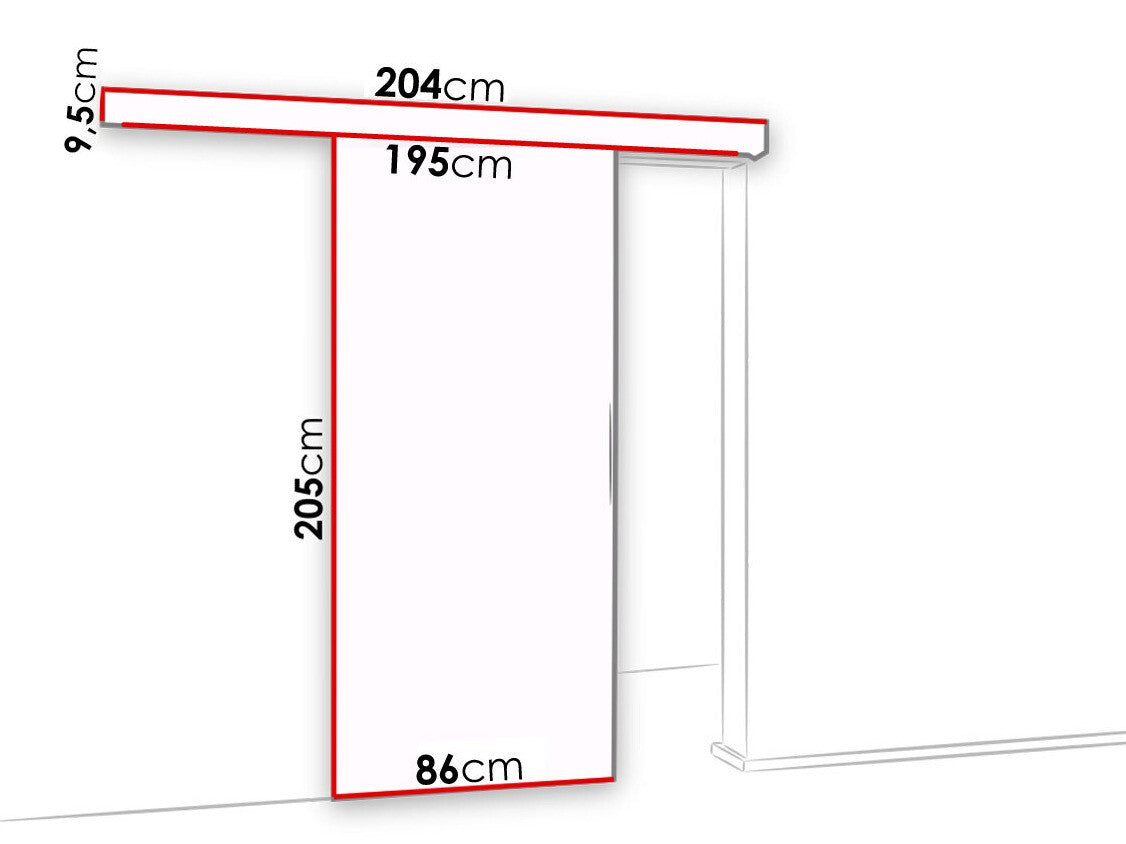 Bīdāmās durvis 504501