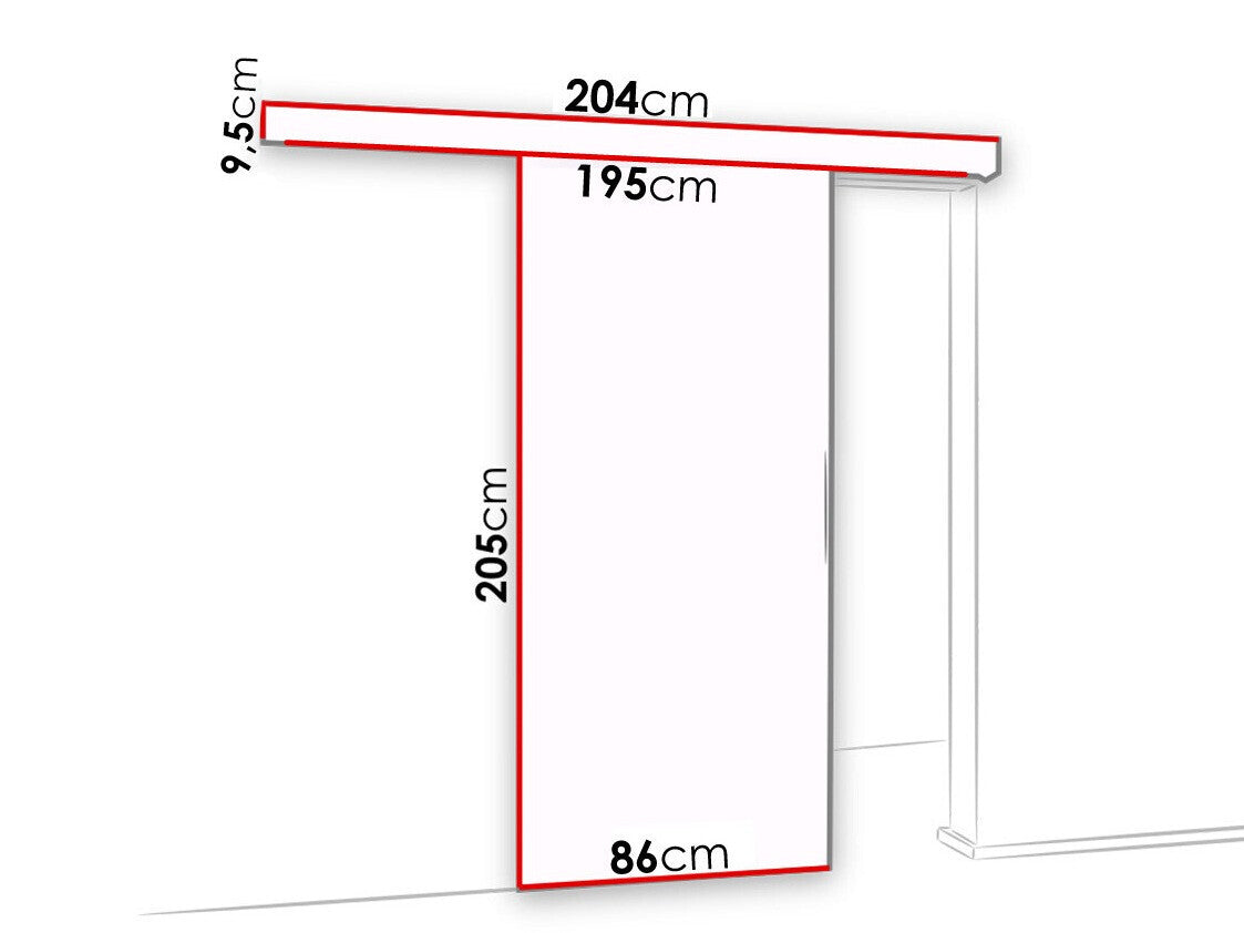 Bīdāmās durvis 504700