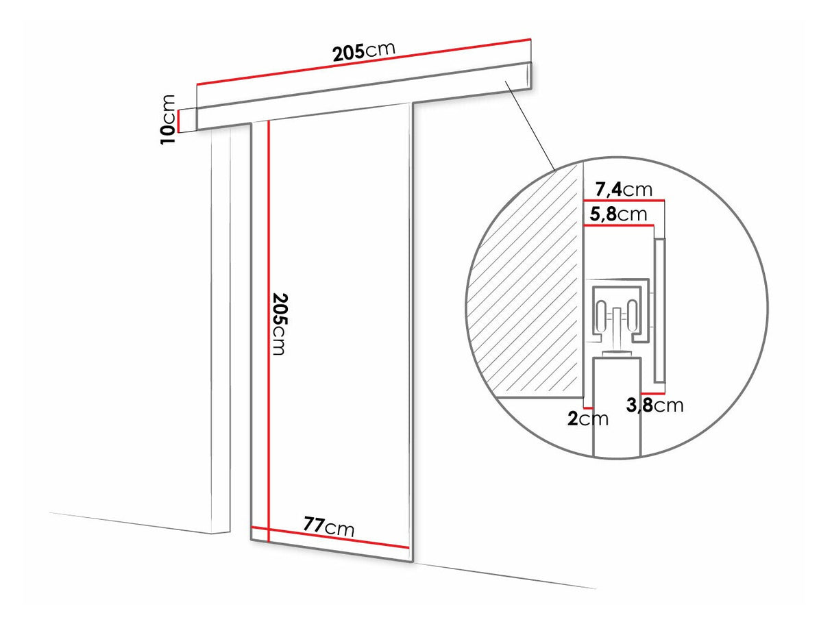 Bīdāmās durvis 505059
