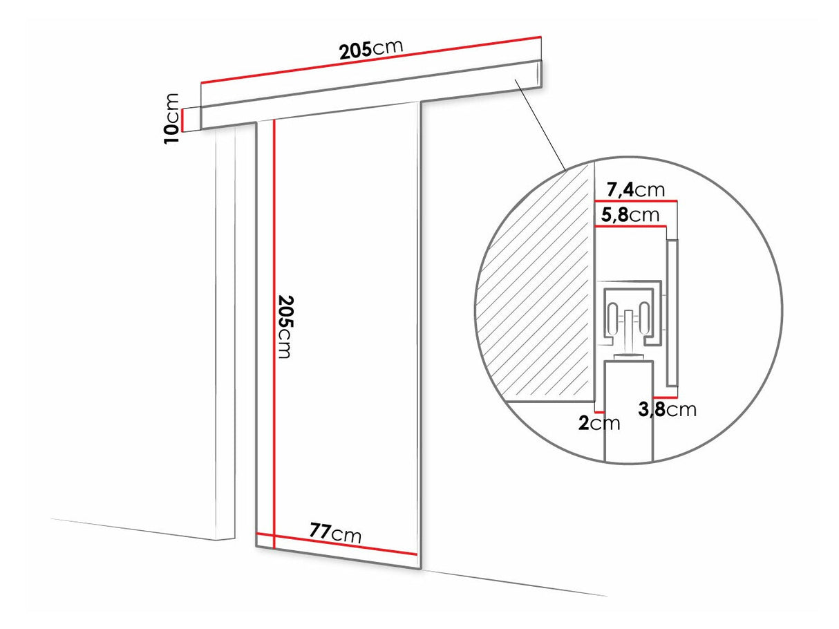 Bīdāmās durvis 505088