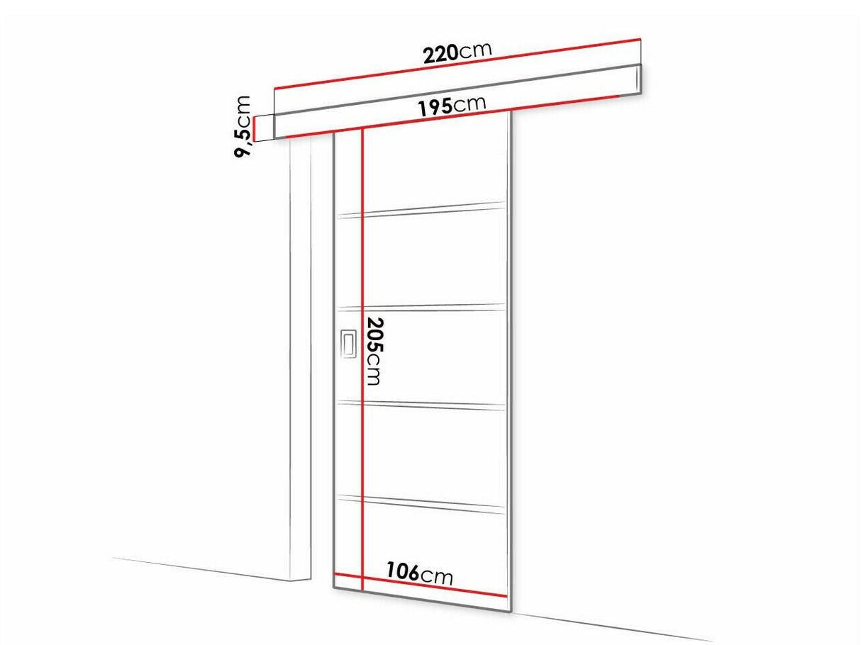 Bīdāmās durvis 505411