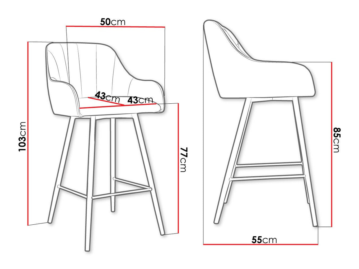 Bāra krēsls 508579
