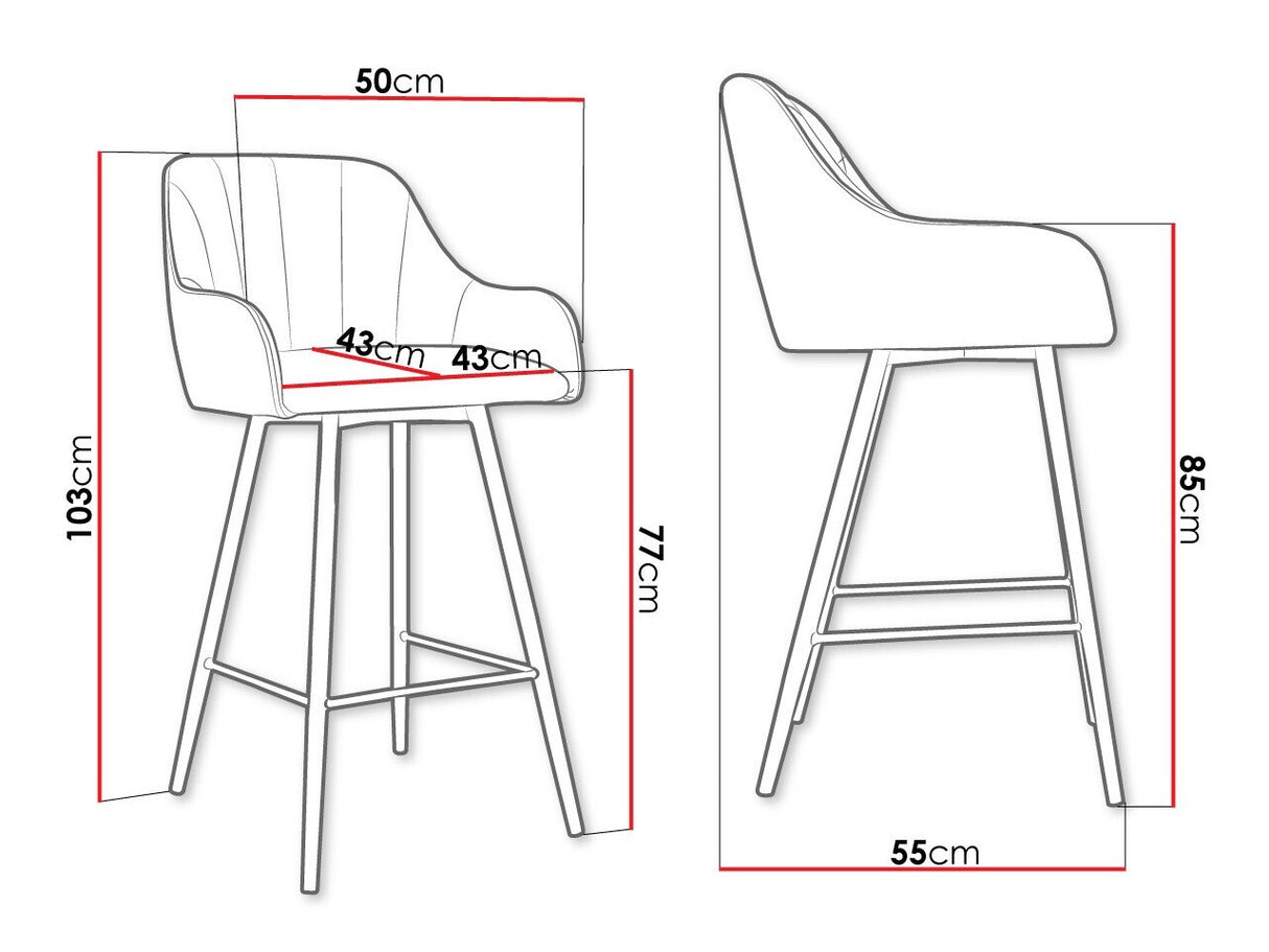 Bāra krēsls 508579