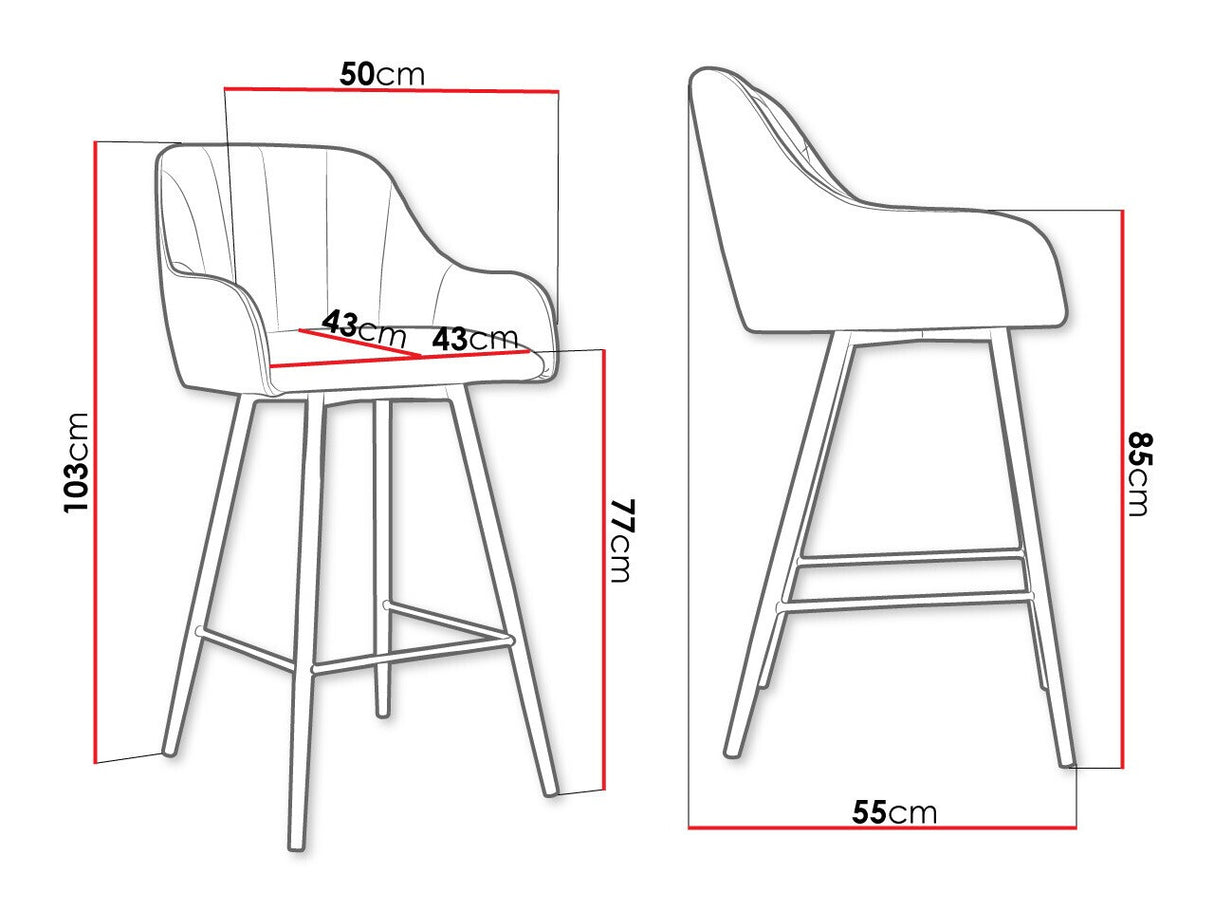 Bāra krēsls 508579