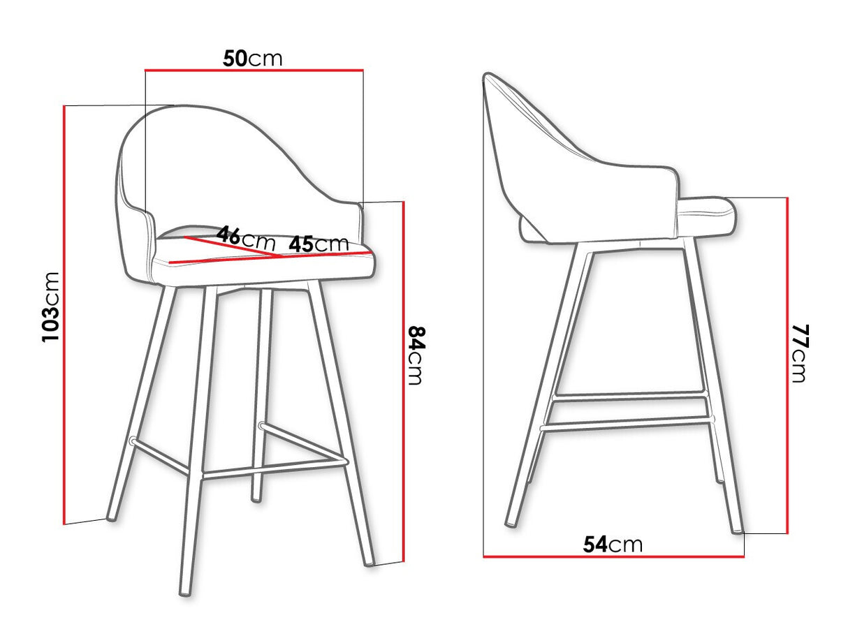 Bāra krēsls 508606