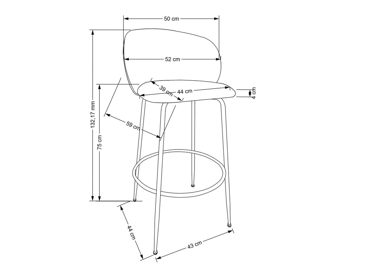 Bāra krēsls 509471