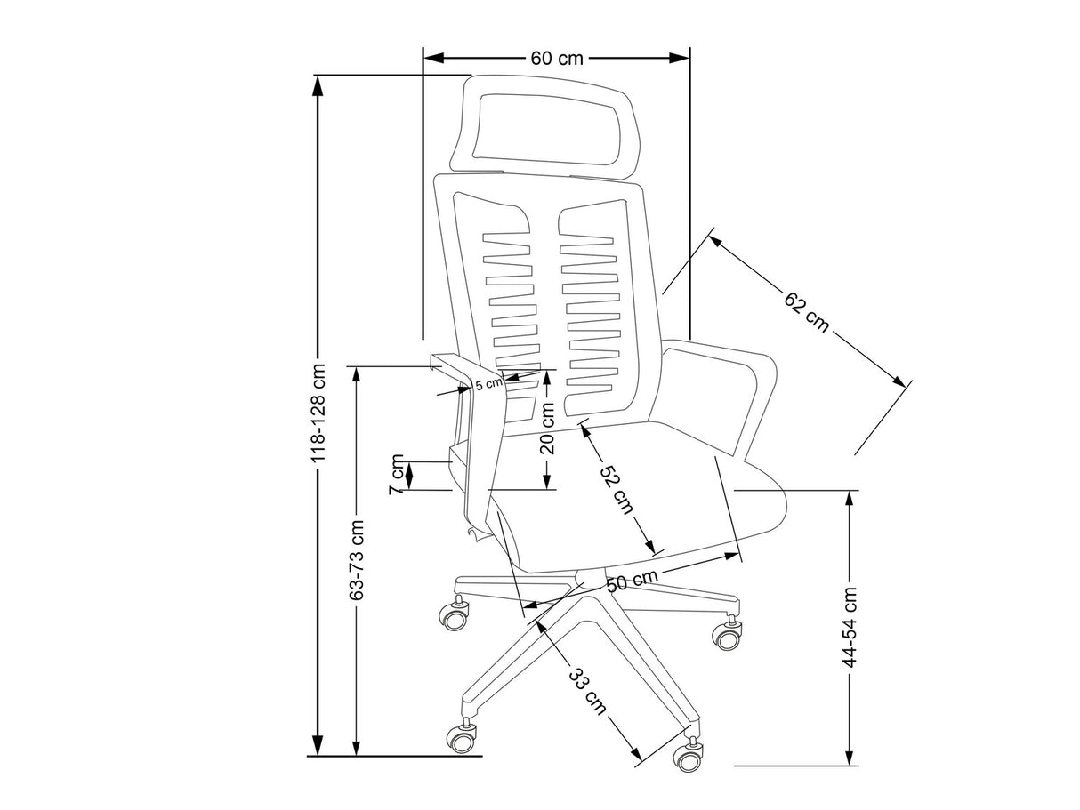 Biroja krēsls 511671