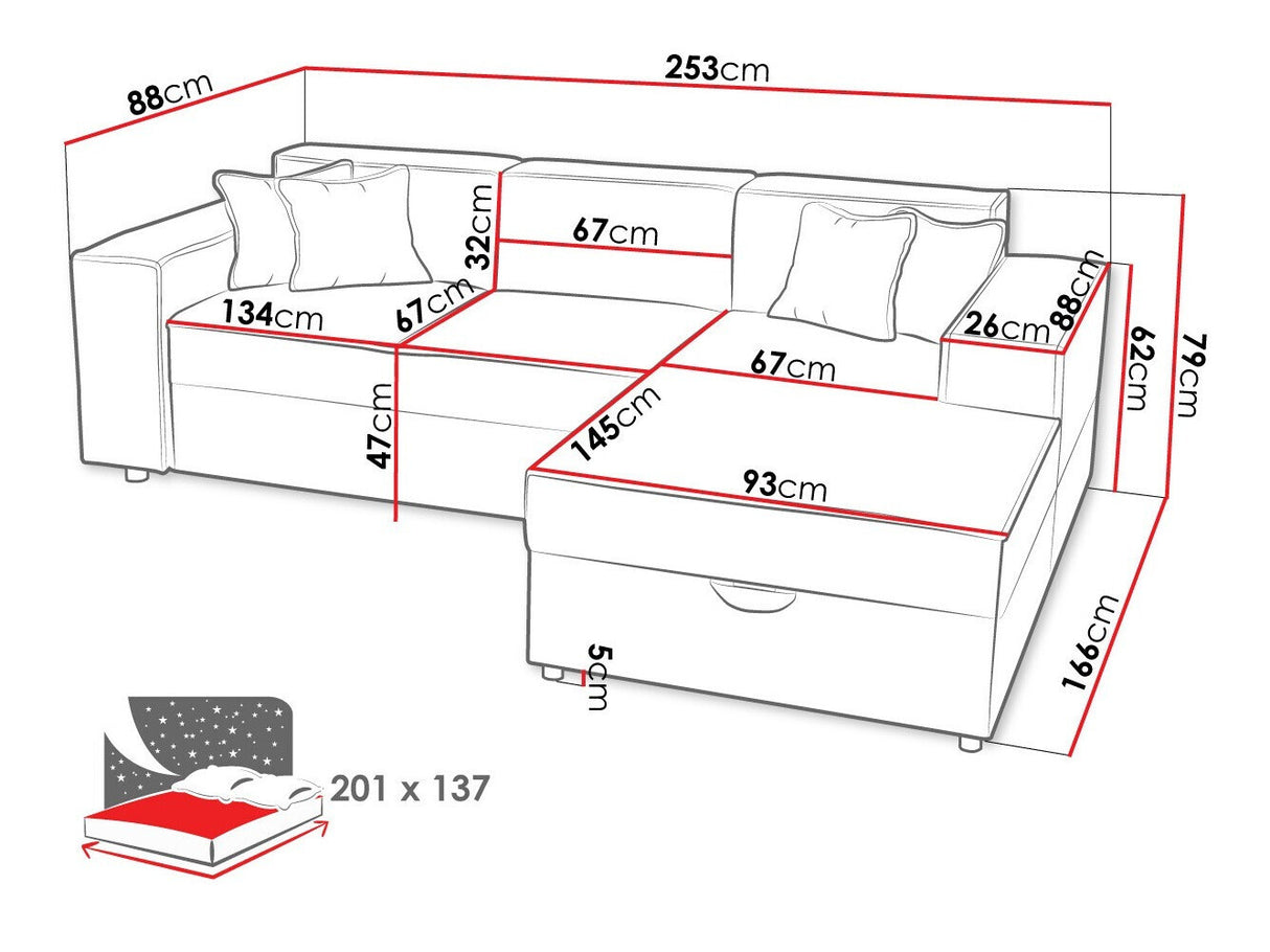 Stūra dīvāns 512769