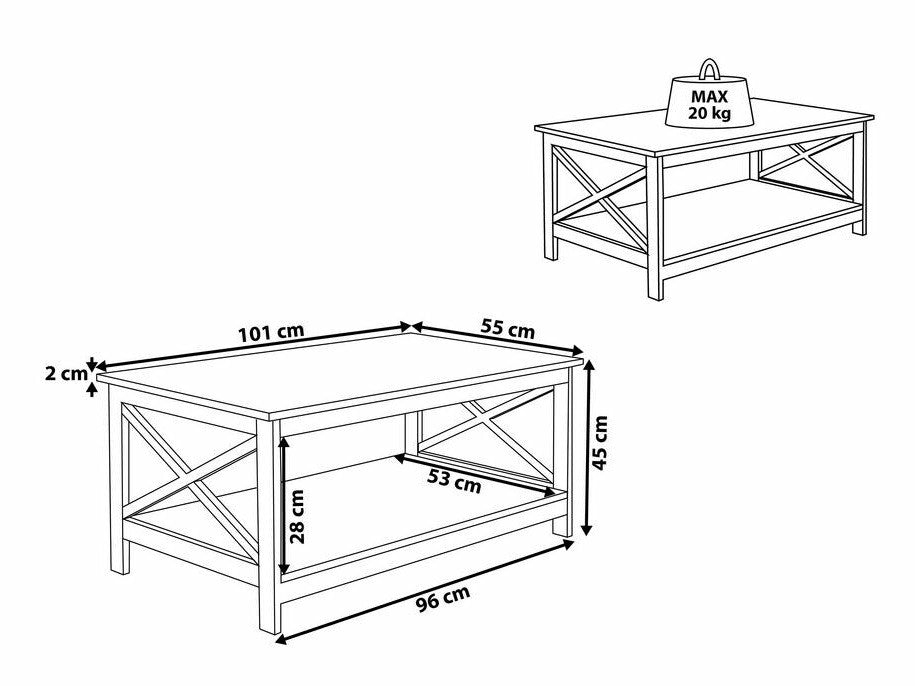 Žurnālu galdiņš 514324