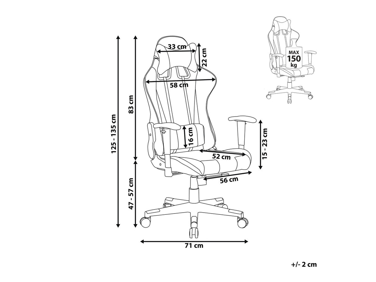 Spēļu krēsls 514520