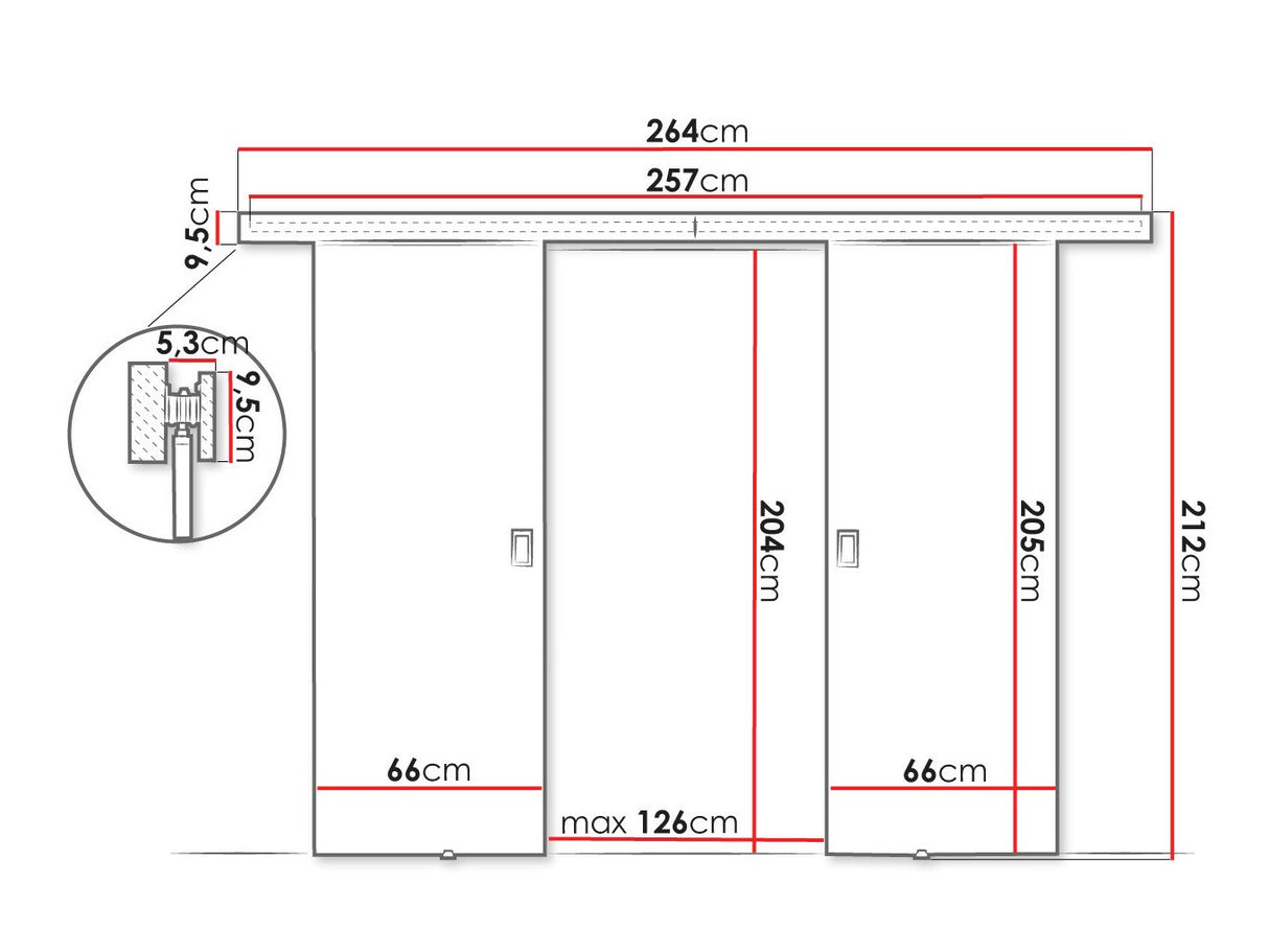 Bīdāmās durvis 514891