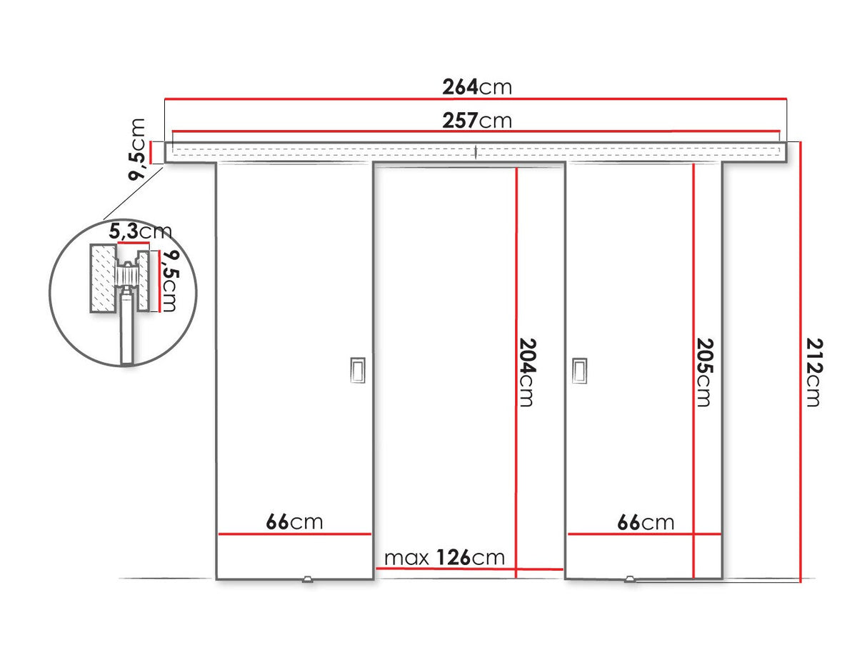 Bīdāmās durvis 514891