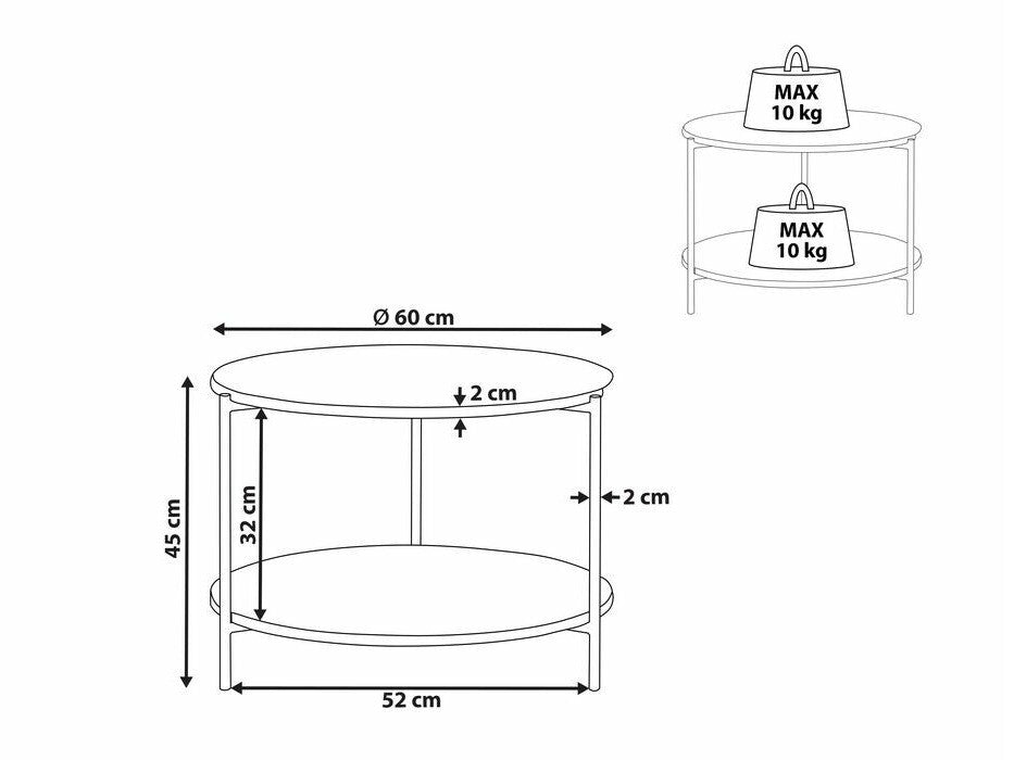 Žurnālu galdiņš 514916