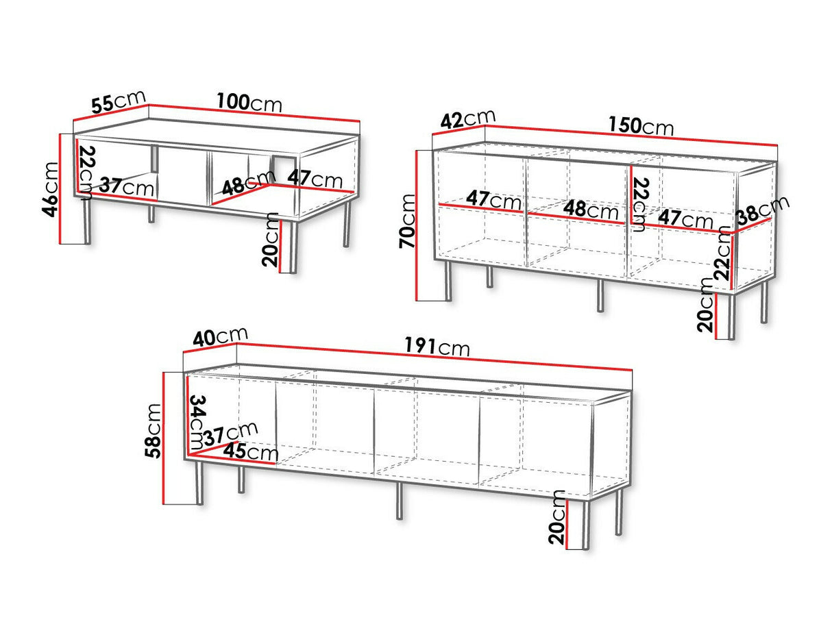 Viesistabas komplekts 515099