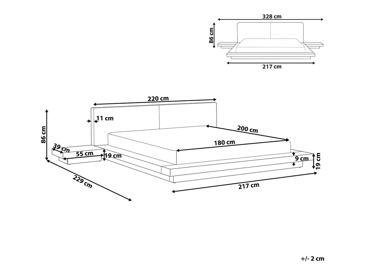 Gulta 516277 Ar naktsgaldiņiem