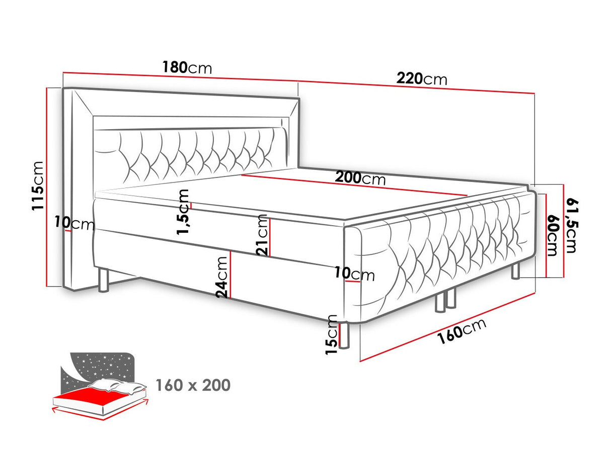 Kontinentālā gulta 196998