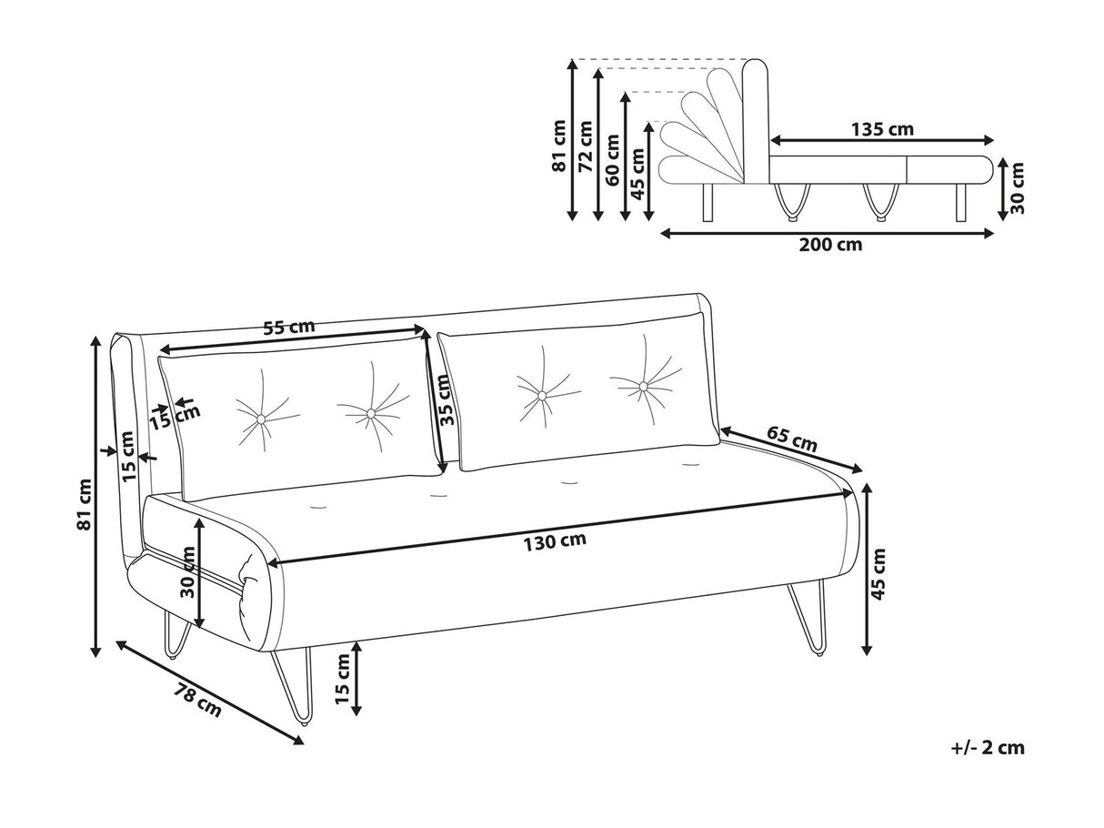 Dīvāns gulta 517884