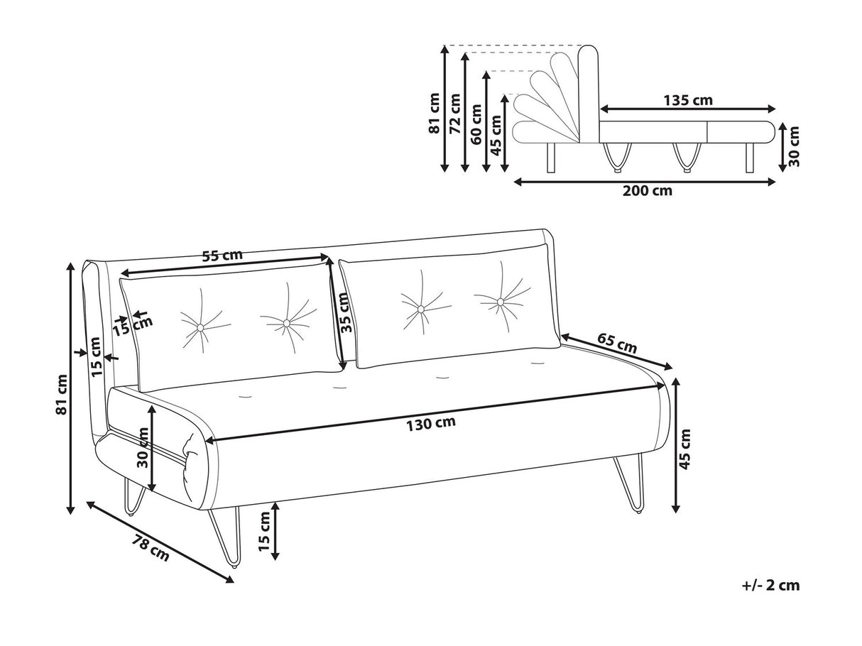 Dīvāns gulta 517884