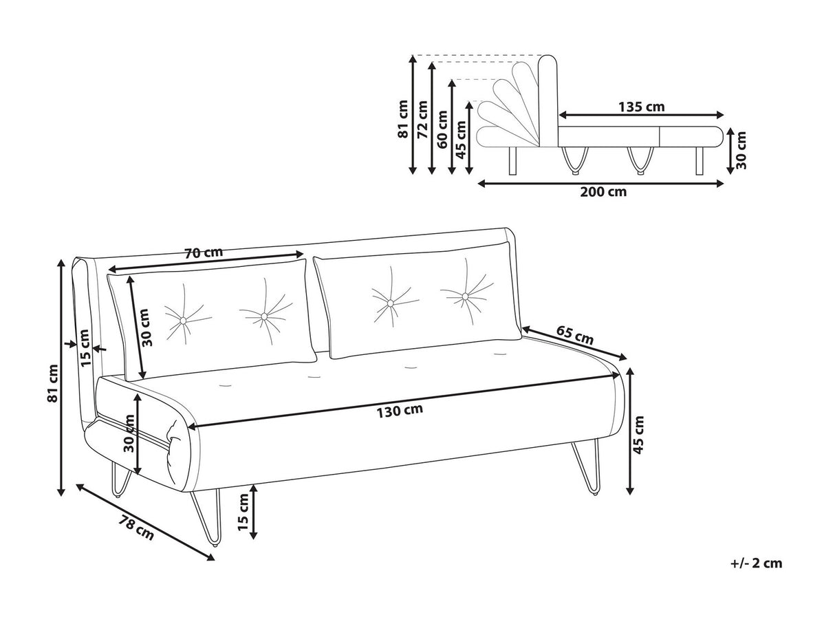 Dīvāns gulta 517884