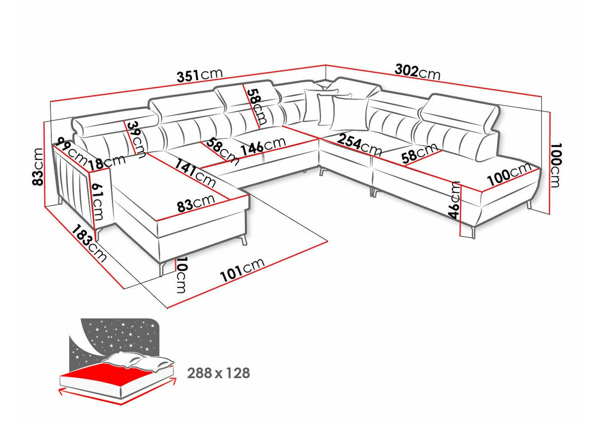 Stūra dīvāns 518572