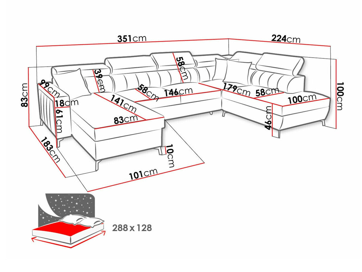 Stūra dīvāns 518770