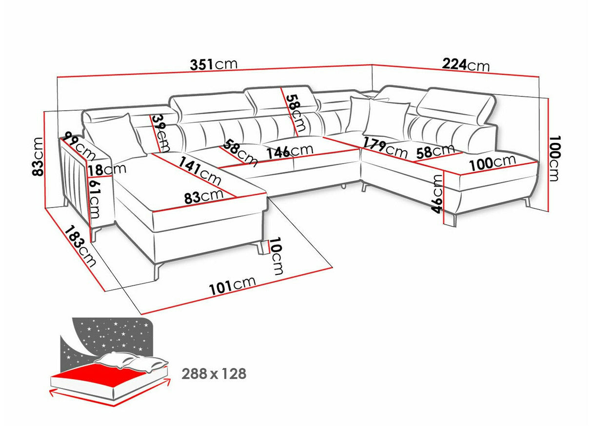 Stūra dīvāns 518770