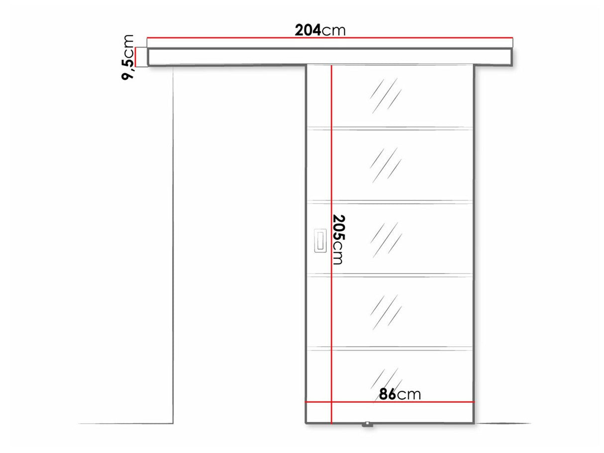 Bīdāmās durvis 519030