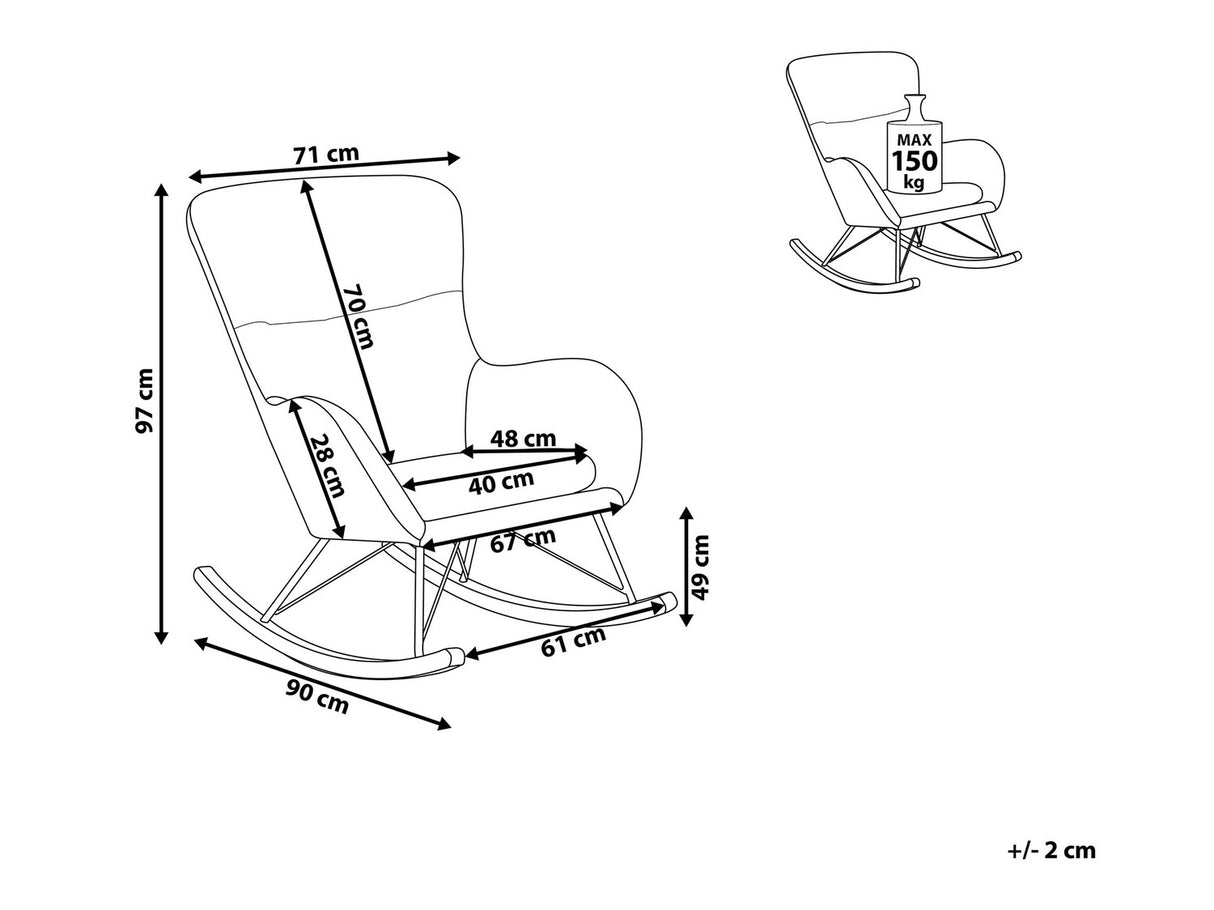 Šūpuļkrēsls 519327