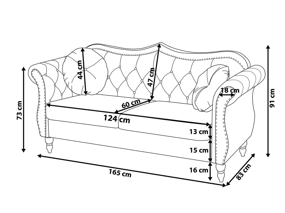 Chesterfield dīvāns 519631