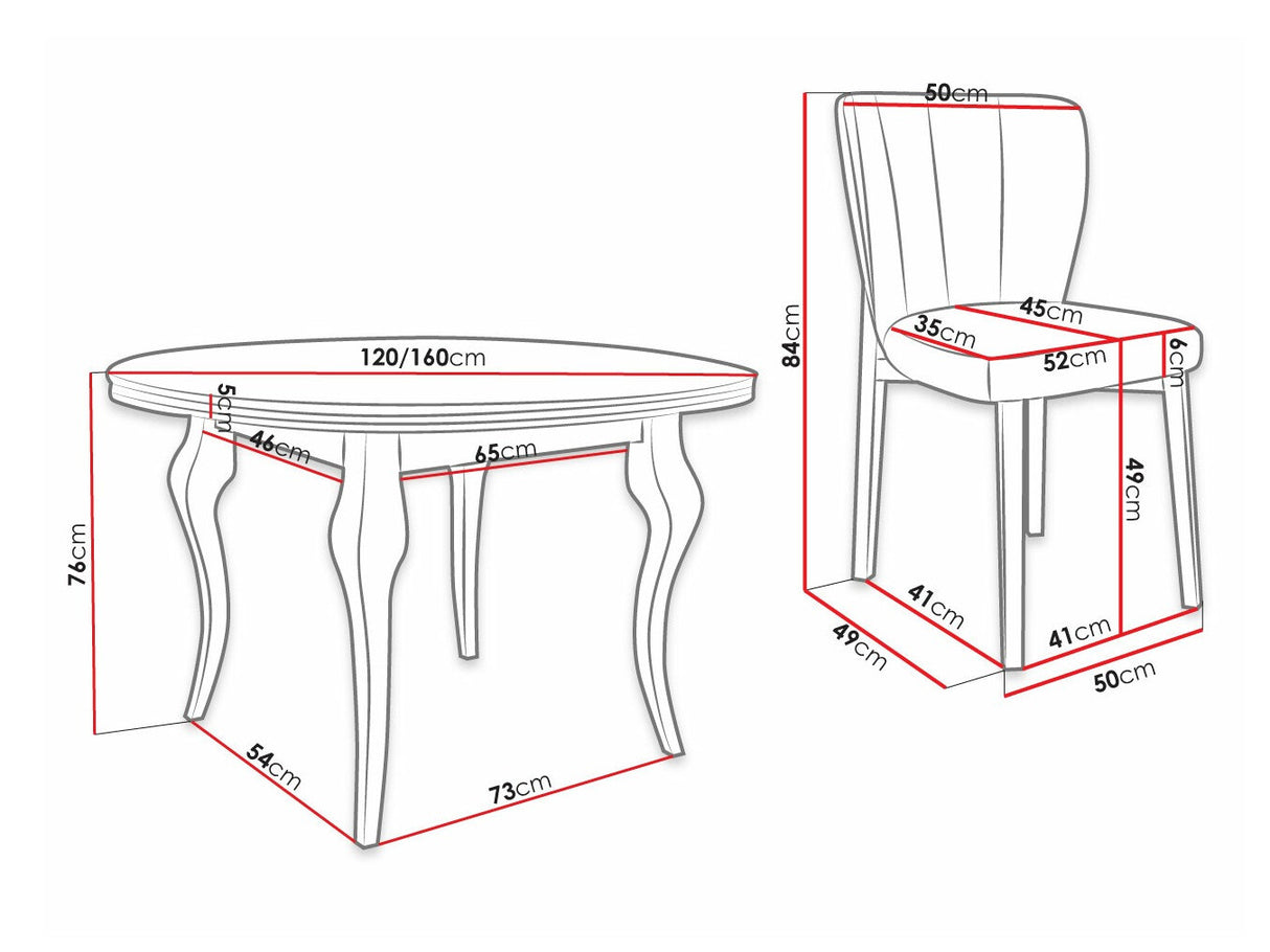 Ēdamistabas komplekts 451489