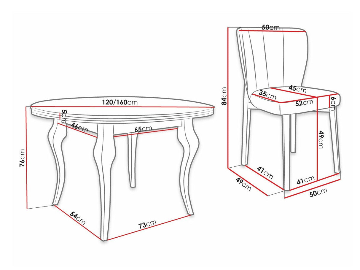 Ēdamistabas komplekts 451489