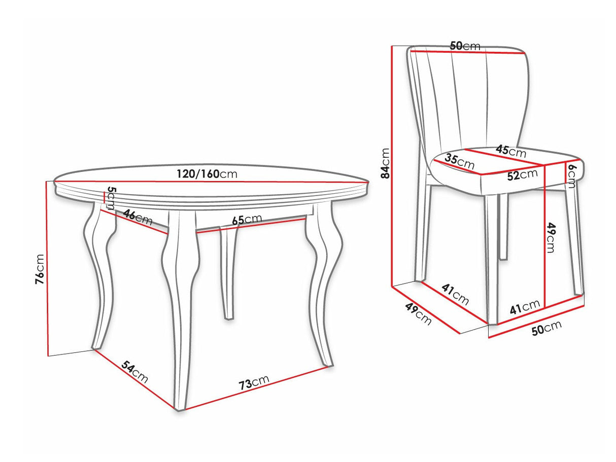 Ēdamistabas komplekts 451489