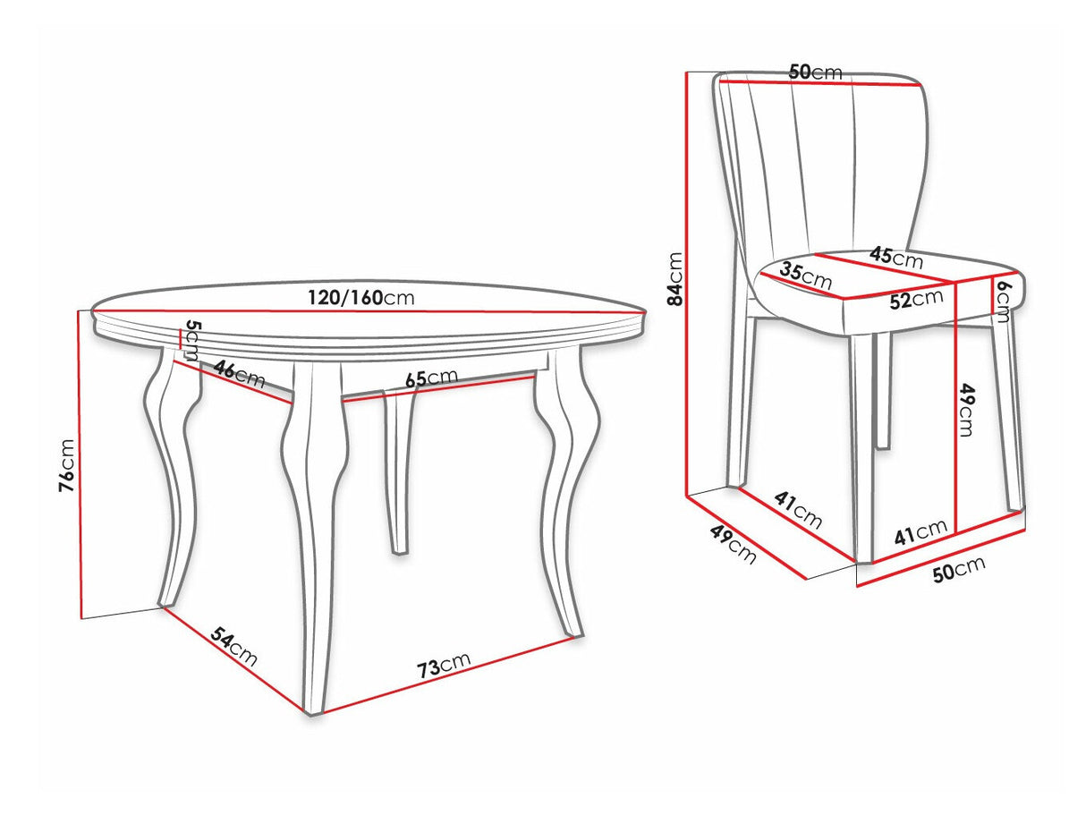 Ēdamistabas komplekts 451489