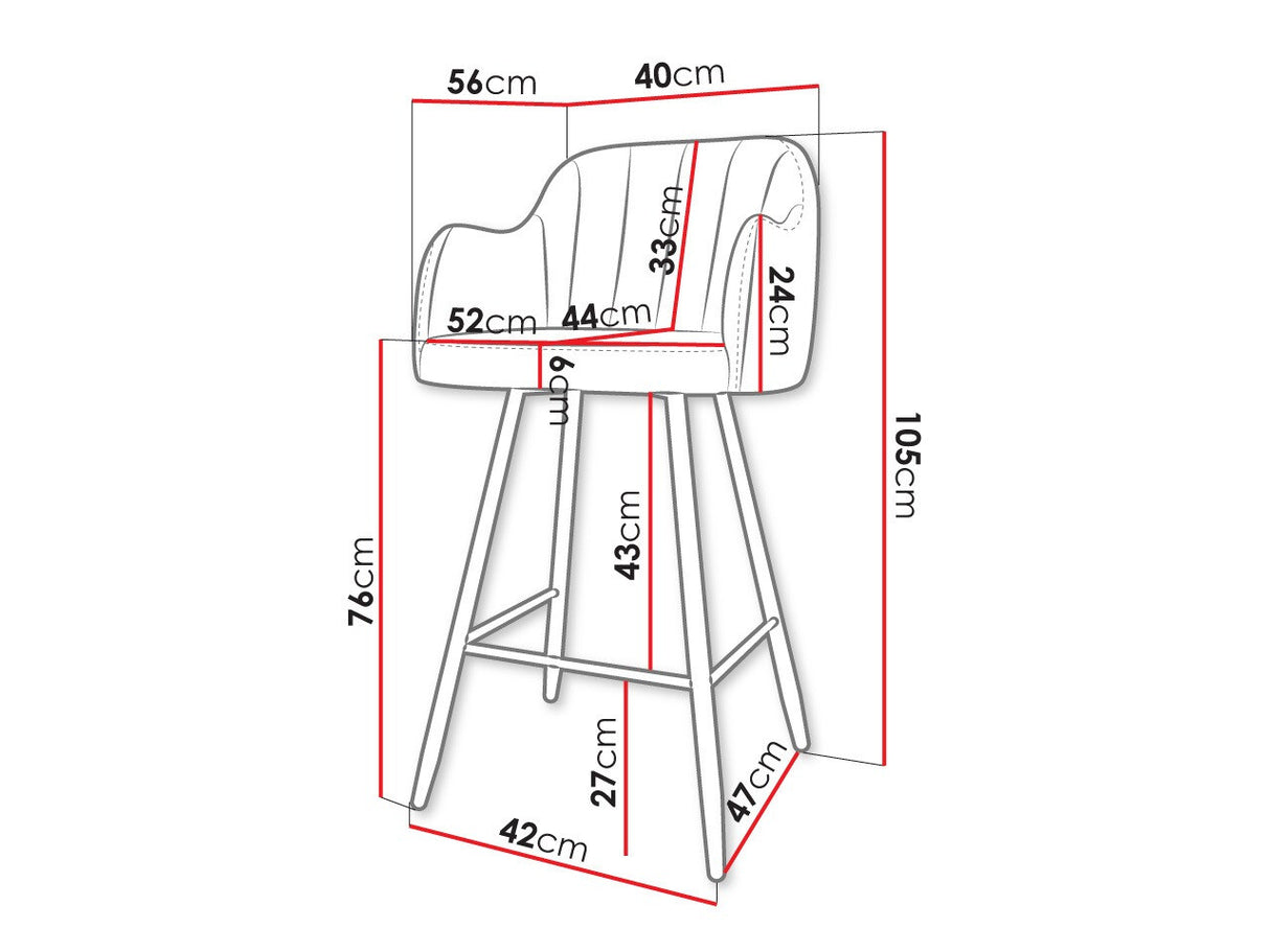 Bāra krēsls 520604