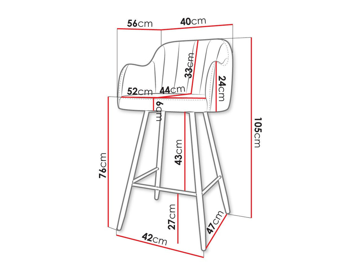 Bāra krēsls 520604