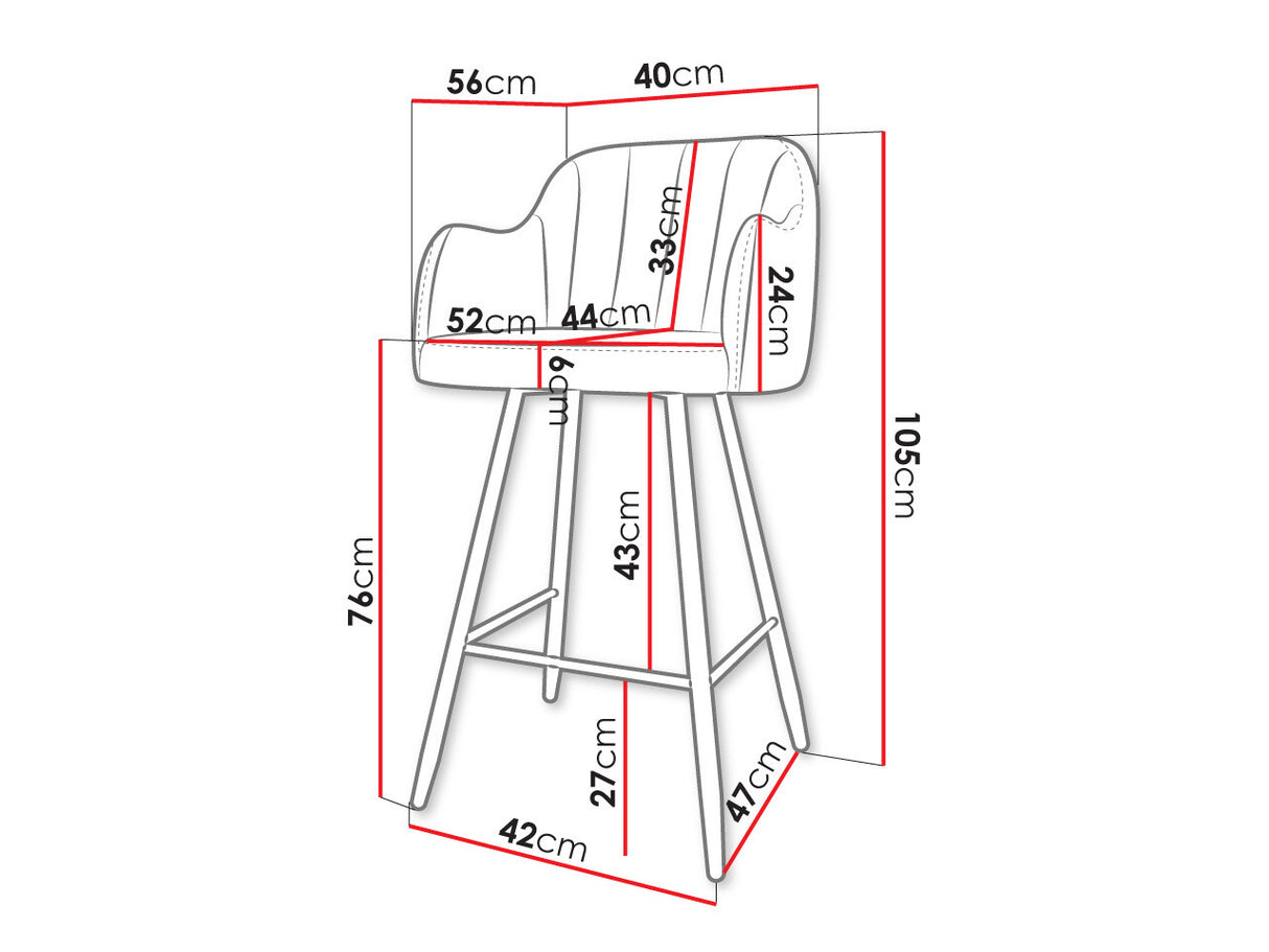 Bāra krēsls 520604