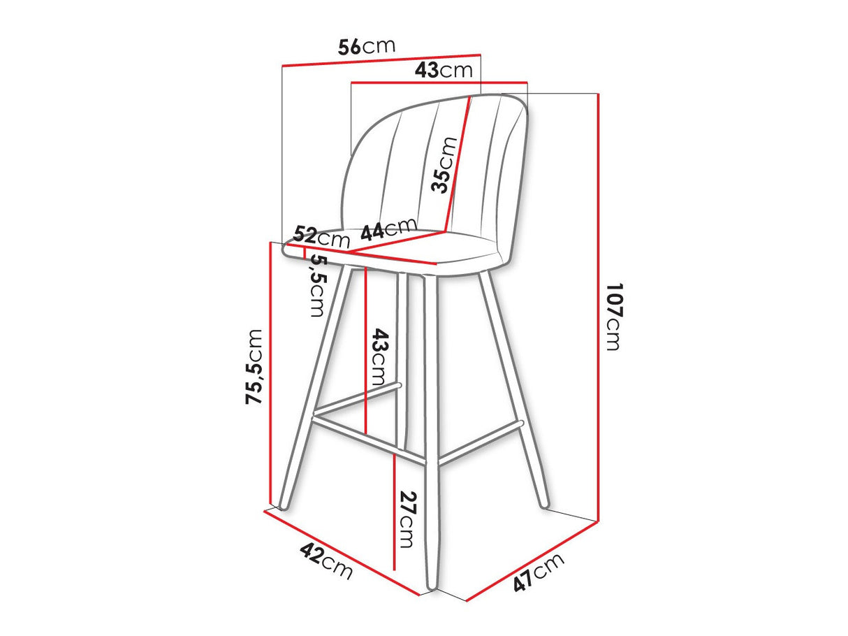 Bāra krēsls 520617