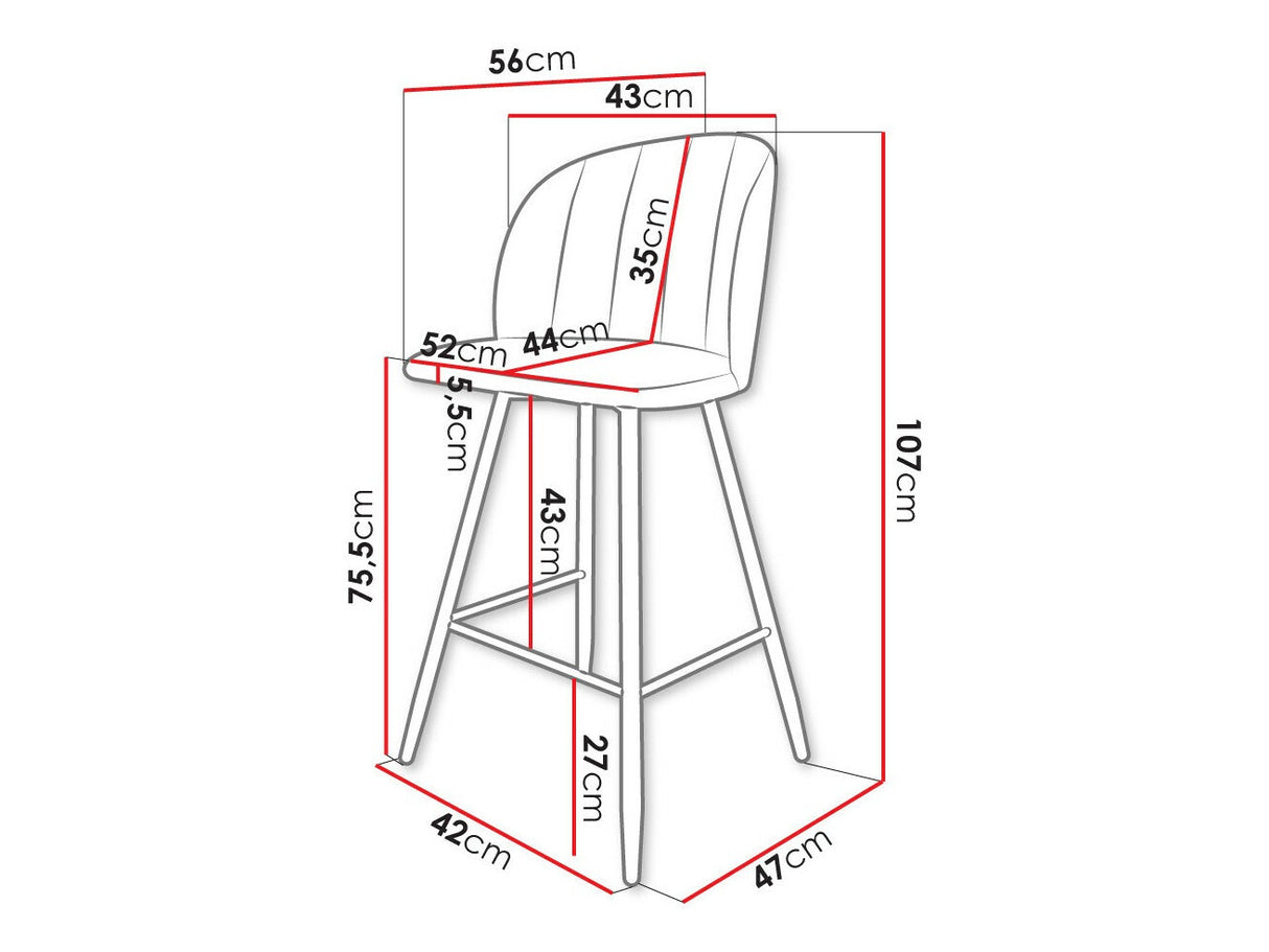 Bāra krēsls 520617