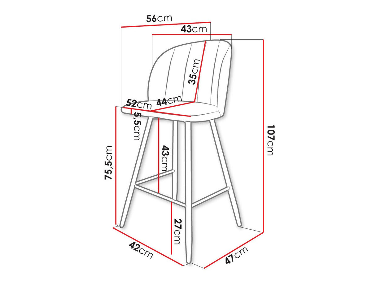 Bāra krēsls 520617
