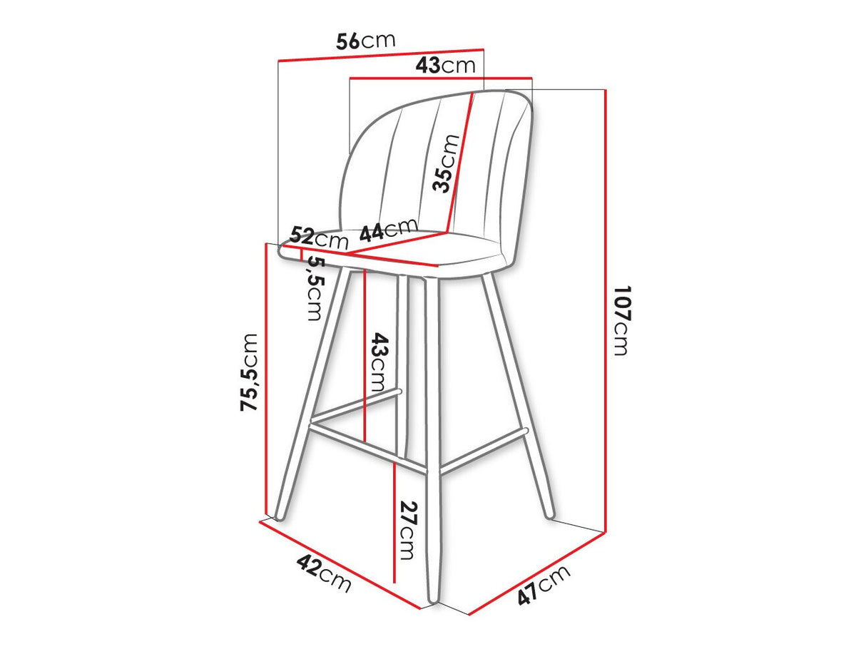 Bāra krēsls 520617