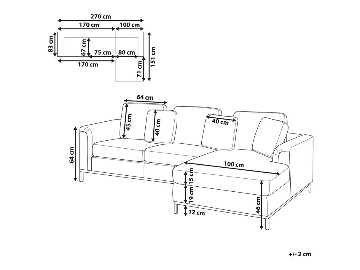 Stūra dīvāns 521015