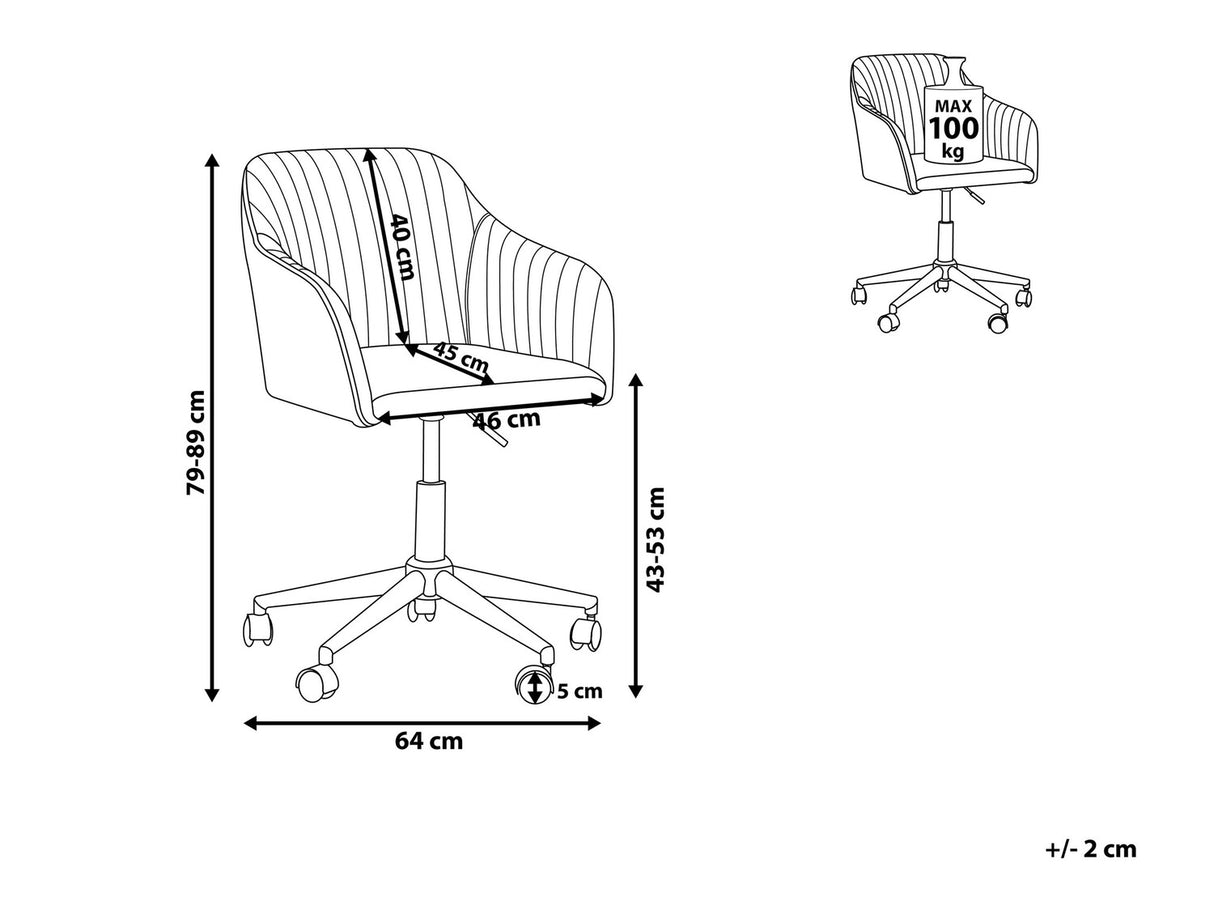 Biroja krēsls 521223